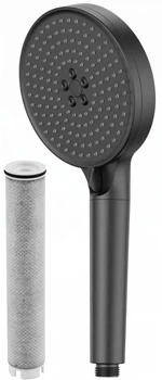 Ручная лейка для душа DROP SPA3F-MULTI120BF фильтрующая со сменным угольным фильтром