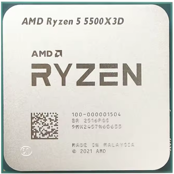 Процесор AMD Ryzen 5 5500X3D 3.0GHz/96MB sAM4 (100-000001504) OEM