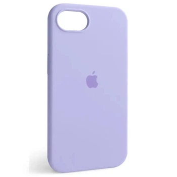 Чохол Fiji Silicone Case для Apple iPhone 16e бампер накладка Soft Touch з мікрофіброю Light Purple
