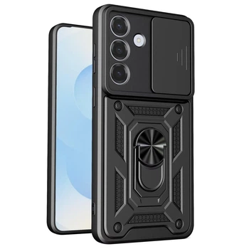 Чехол Fiji Camera Defence для Samsung Galaxy A37 5G (A376) бампер с защитой камеры и подставкой Black