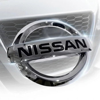 Емблема решітки NISSAN ALTIMA 2013–2018 хром 154х133мм OEM 62889-1JA0A
