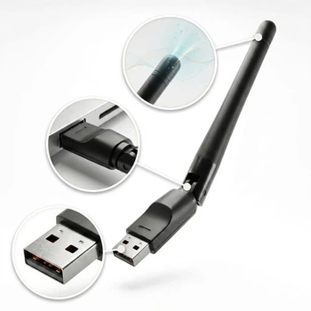 Wi-Fi адаптер USB бездротовий Wi-Fi адаптер 2.4GHz 150 Mbps 802.11 b/g/n Wireless Lan Adapter Pavlysh WA-4