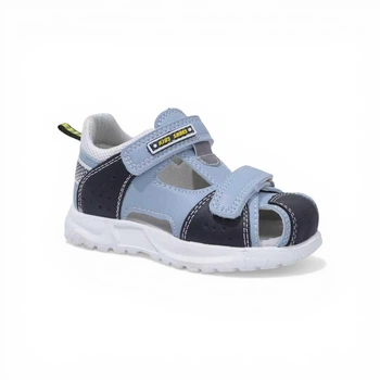 Детские босоножки для мальчиков Clibee (АА721-4 blue-yellow), Голубой 21