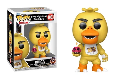 Ігрова фігурка FUNKO POP! серії "5 ночей у Фредді" 87114 ЧІКА З МІСТЕРОМ КЕКСОМ