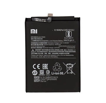 Аккумулятор Xiaomi Redmi Note 9s BN55 4920 mAh Original PRC