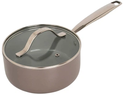 Ківш Maestro Ceramic 1,9 л з кришкою 18 см MR-4009-18S