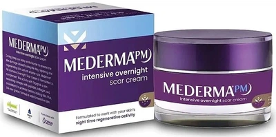 Крем нічний крем від шрамів і рубців Медерма 10г | Mederma PM Intensive Scar Cream