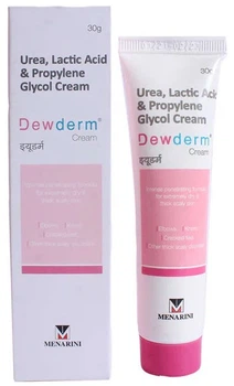 Зволожуючий крем для сухої та чутливої шкіри Menarini Dewder Cream 30 г | Менаріні | Сечовина (Urea ), Молочна кислота (Lactic Acid), Пропіленгліколь (Propylene Glycol)