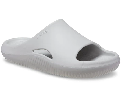 Шльопанці слайди Crocs Mellow Slide Atmosphere 40 світло-сірі