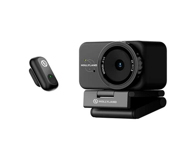 Веб-камера Hollyland 4K UHD 2 Lyra Combo з мікрофоном LARK A1 TX (Black) (8525891900)