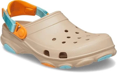 Крокси чоловічі сабо Crocs All Terrain Chai/Multi 38 бежеві