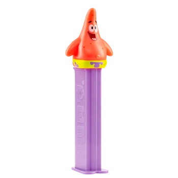 PEZ Dispenser SpongeBob SquarePants (Диспенсер PEZ «Спанч Боб» - Спанч Боб Патрик) с конфетами 17 г (2 х 8,5 г)