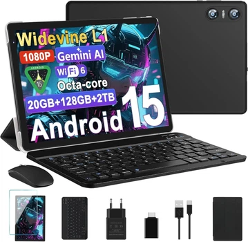Планшет 10.1" Biegedy B22 6+14/128Gb 8 ядер Android 15 6000 mAh Черный (102177196) - Уценка
