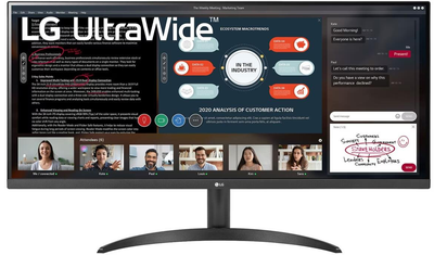 Монитор 34" LG UltraWide 34WP500 Full HD IPS 75 Гц b2