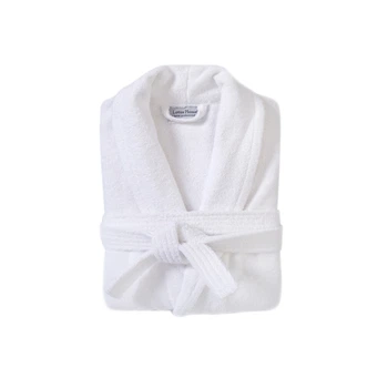 Халат махровый unisex Lotus Home Basic Line white L (2000022189613)