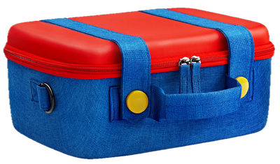Etui podróżne na kontroler Nintendo Switch 2 Funlab Guardian Czerwone HRF1301 (6978095910280)