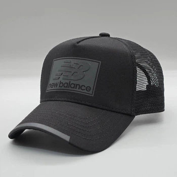 Кепка тракер New balance чорна із сіткою чоловіча жіноча S 55-57