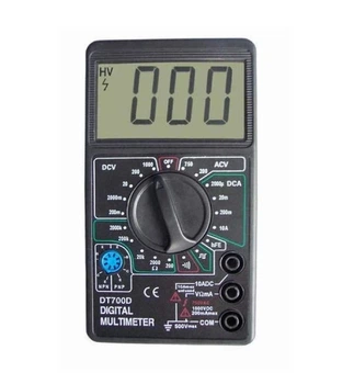 Цифровий мультиметр DT-700D 500В 5А з прозвонкою генератор 50Гц