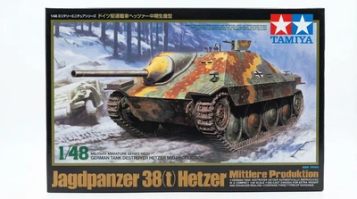 Збірна модель Tamiya 1/48 Jagdpanzer 38(t) Hetzer (Mid Production)