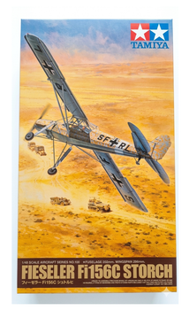 Збірна модель Tamiya 1/48 Fieseler Fi156C Storch (Milestone 100th Release)
