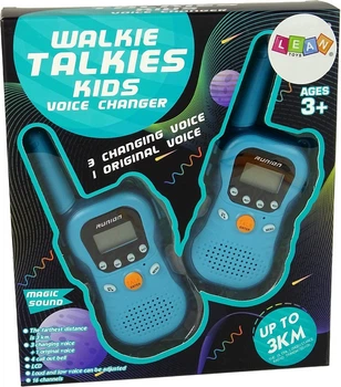 Рації LEAN Toys 2 шт. Сині 15680 (5905679072011)