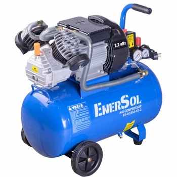 Компрессор Enersol поршневой 350 л/мин, 2.2 кВт, вес 34.1 кг (m524545)