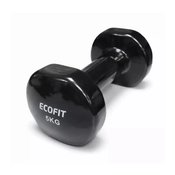 Гантель Ecofit MD2025 з виниловим покриттям 5 кг