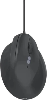 Mysz Hama ECM-500 USB Black (4047443537454)