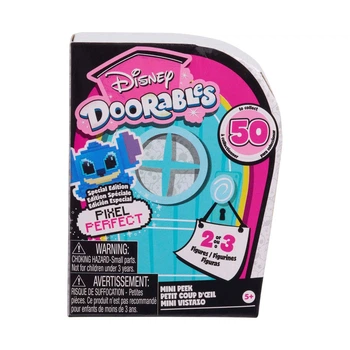 Игровой набор Disney Doorables S12 пиксельный домик с фигурками-сюрпризами