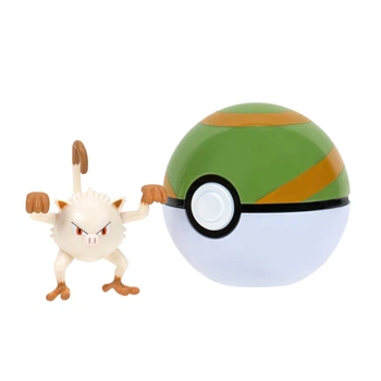 Ігровий набір Pokemon W14 - Манкі в покеболі 5 см (6900007457040)