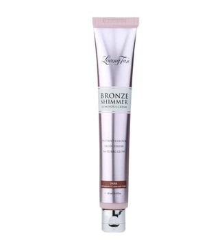 Тонування для тіла з шимером Loving Tan Mini Bronze Shimmer Luminous Cream in Dark 20 мл