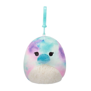 М'яка іграшка на кліпсі Squishmallows – Качкодзьоб Бріндал (9 см) (6900007378604)