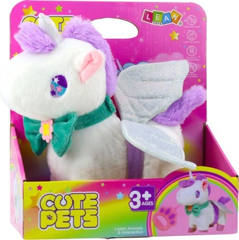 Інтерактивний єдиноріг LEAN Toys на повідку 24610 (5905991057376)