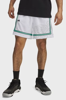 Чоловічі білі шорти Zone Pro 7 Mesh Shrt 7 Mesh Prntd Under Armour XXL 6000365-100
