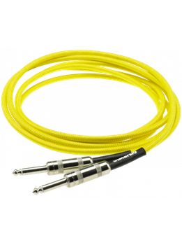 Кабель инструментальный DiMarzio EP1710SSY Instrument Cable 3m (Neon Yellow)