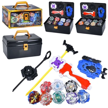 Гра набір BeyBlade бей блейд арена запускуч 8 блейдів, 3 пускові пристрої,у валізці бейблейд