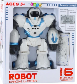 Робот на радіокеруванні  LEAN Toys U ICTORY з 16 функціями Синій 28840 (5905991088219)
