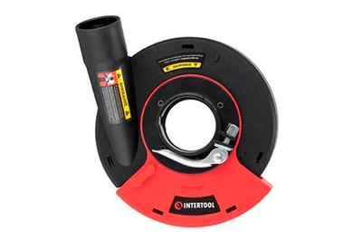 Кожух с пылеотводом Intertool 125 мм (ST-0004)