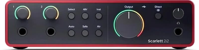 Аудіоінтерфейс Focusrite Scarlett 2i2 Studio 4th Gen (MOSC0033)