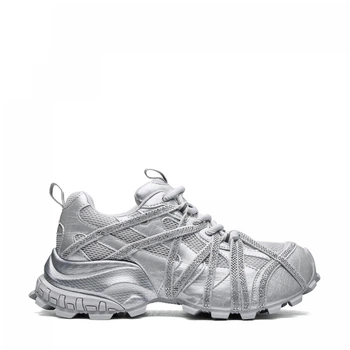 Жіночі кросівки Kappa Matrix Web 0.1 Glitter Silver/Shimmer Grey 37 Сріблястий K0GX5MC85CJ-171