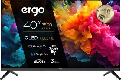 Телевизор Ergo QLED 40'' 40JFQ7500