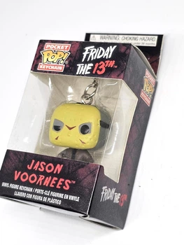 Брелок Джейсон Вурхиз фильма Пятница 13 (Jason Voorhees Friday the 13th) в коробке Фигурка 4 см