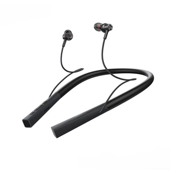 Беспроводные Bluetooth наушники Remax RB-S1 Sports |портативная стерео гарнитура на шею, Bluetooth 5.1/TF, до 20 часов воспроизведения, 280 мАч, встроенный микрофон, быстрая зарядка| Черный