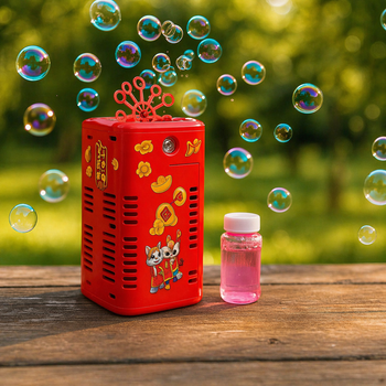 Автоматический генератор мыльных пузырей фейерверк Bubble machine Генератор мыльных пузырей