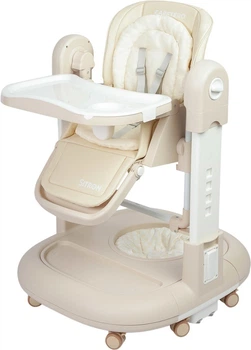 Стільчик для годування Caretero Sitron 3 в 1 Бежевий (5903076323323)