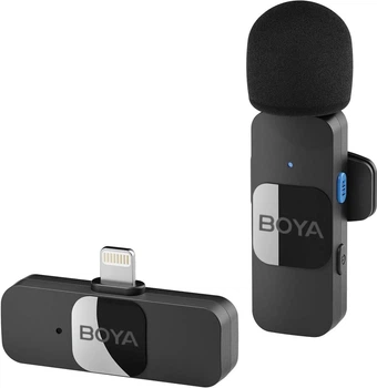 Mikrofon krawatowy Boya BY-V1 Lightning Black