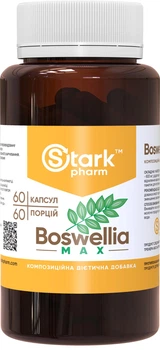 Босвелія Stark Boswellia MAX, для гнучкості та рухливості суглобів 600 мг 60 капсул (25169)
