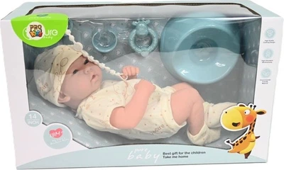 Lalka bobas ProKids 36 cm z akcesoriami No.2 98353 (5902666698353)