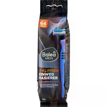 Станки одноразові для гоління Balea MEN 3 леза, 8 шт