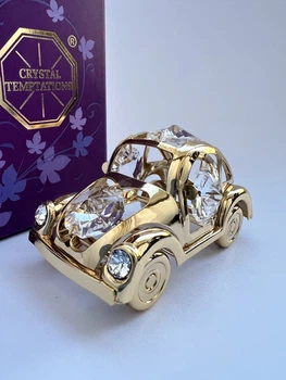 Фигурка с камнями Swarovski Машина 6,5х4 см 160649